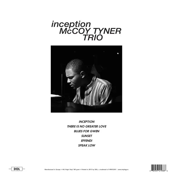 Album artwork for Album artwork for Inception by Mccoy Tyner Trio by Inception - Mccoy Tyner Trio