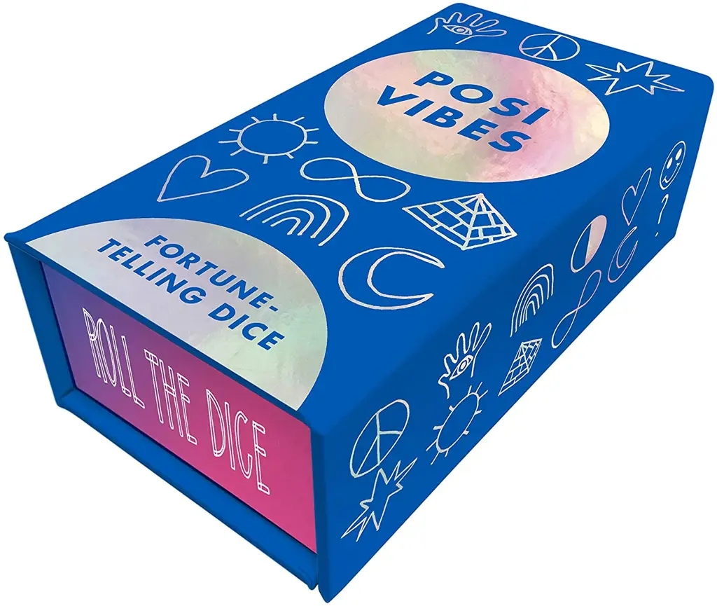 Album artwork for Posi Vibes Fortune-Telling Dice by Rose Lazar