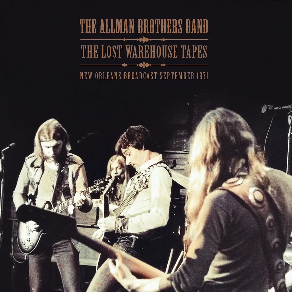 Album artwork for The Lost Warehouse Tapes by The Allman Brothers Band