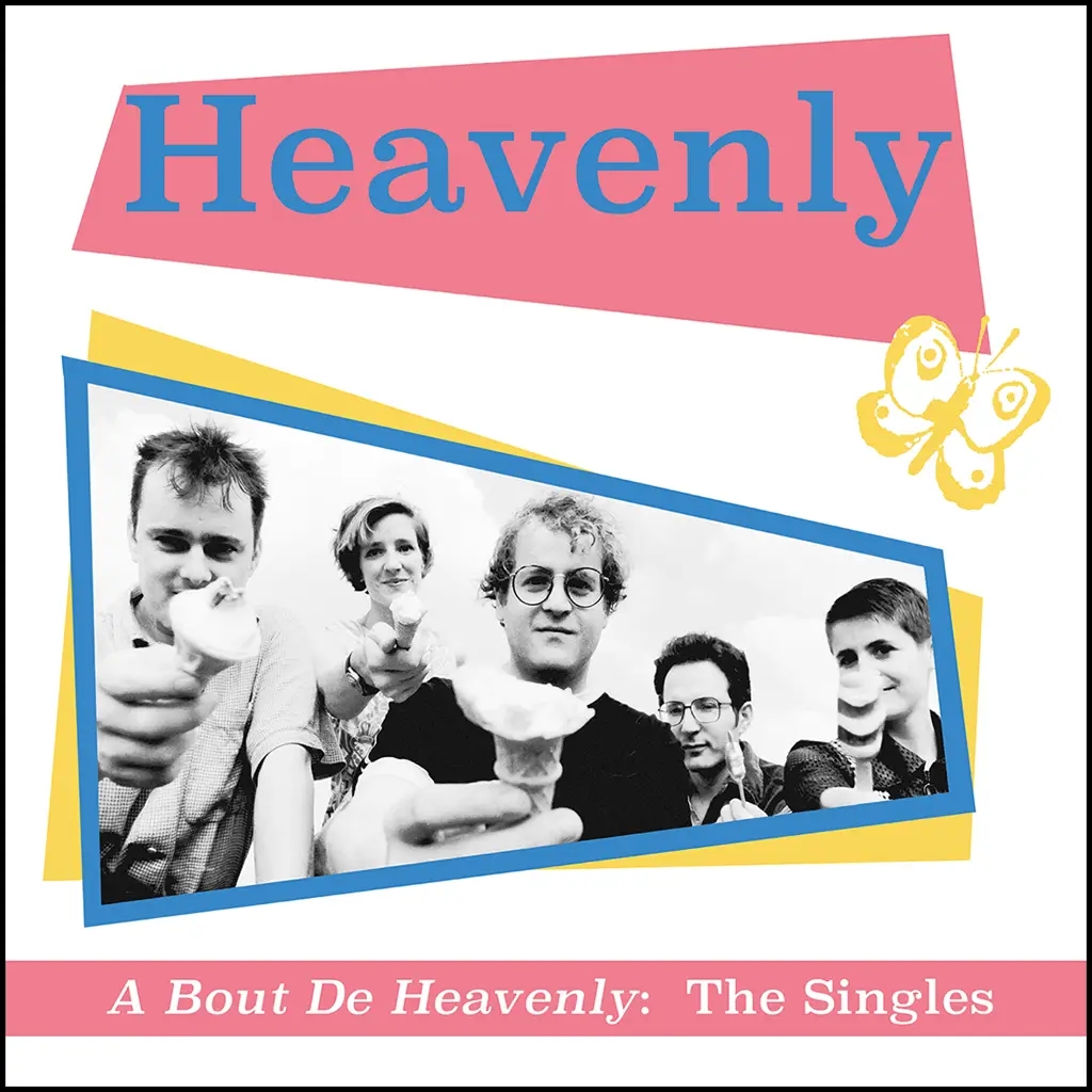 Album artwork for A Bout De Heavenly: The Singles by Heavenly