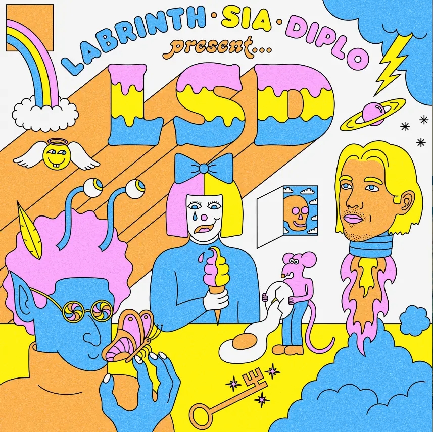 Album artwork for Labrinth, Sia and Diplo Present LSD - No New Friends by Labrinth, Sia and Diplo