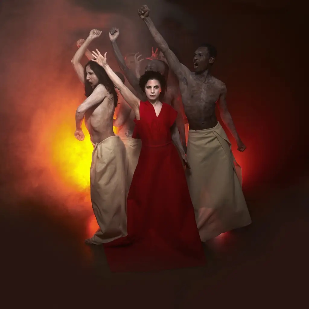 Album artwork for Everywhere We Looked Was Burning by Emel Mathlouthi