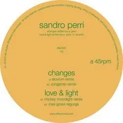 Album artwork for Changes / Love and Light Remixes by Sandro Perri