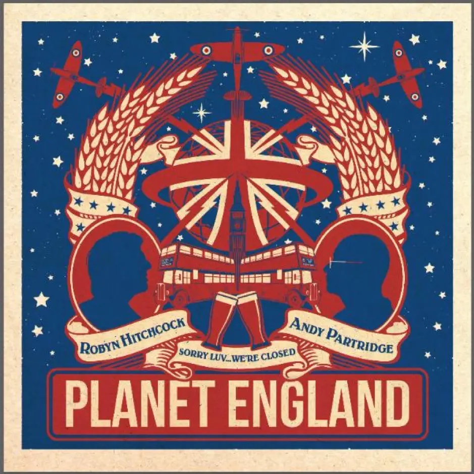 Album artwork for Planet England by Robyn Hitchcock and Andy Partridge