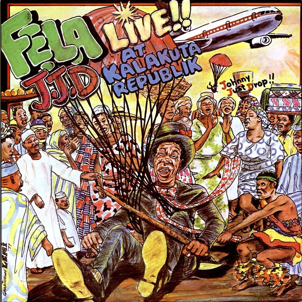 Album artwork for Johnny Drop Dead (J.J.D.) by Fela Kuti