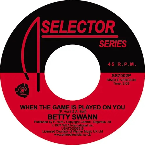 Album artwork for When The Game Is Played On You / Kiss My Love Goodbye by Bettye Swann