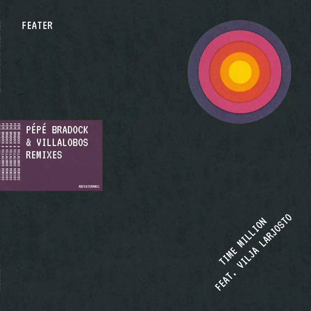 Album artwork for Time Million featuring Vilja Larjosto (Pepe Bradock and Villalobos Remixes) by Feater