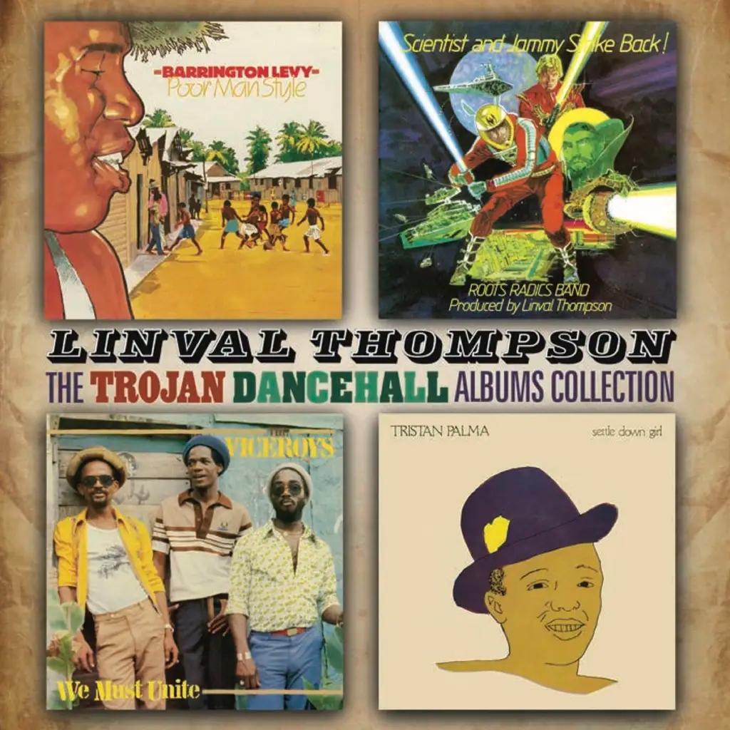 Album artwork for Trojan Dancehall Albums Collection by Linval Thompson