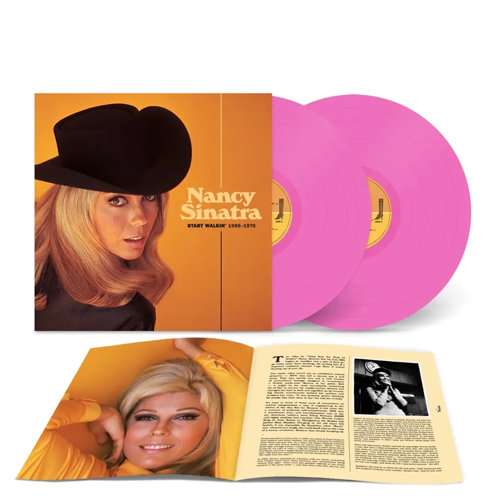 Album artwork for Album artwork for Start Walkin' 1965-1976 by Nancy Sinatra by Start Walkin' 1965-1976 - Nancy Sinatra