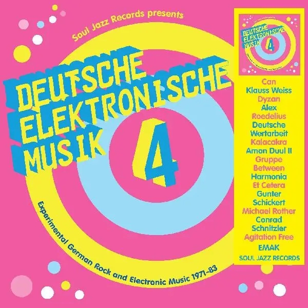 Album artwork for Deutsche Elektronische Musik 4 - Experimental German Rock and Electronic Music 1971-83 by Various Artists