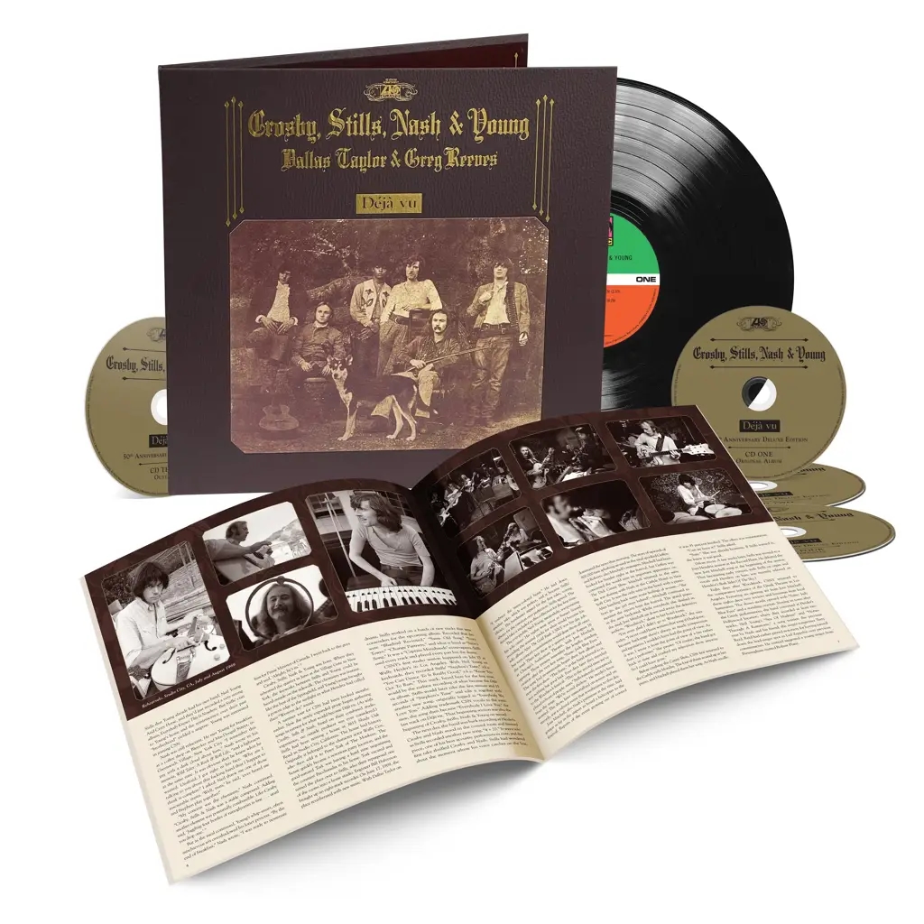 Album artwork for Album artwork for Deja Vu - 50th Anniversary Deluxe Edition by Crosby, Stills, Nash and Young by Deja Vu - 50th Anniversary Deluxe Edition - Crosby, Stills, Nash and Young