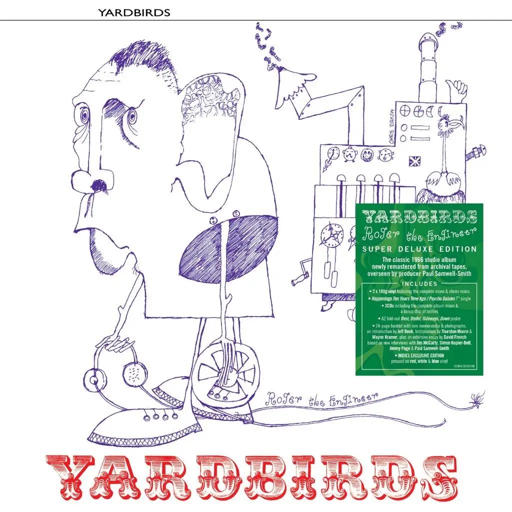 Album artwork for Album artwork for The Yardbirds (Roger The Engineer) - Super Deluxe Box Set by The Yardbirds by The Yardbirds (Roger The Engineer) - Super Deluxe Box Set - The Yardbirds