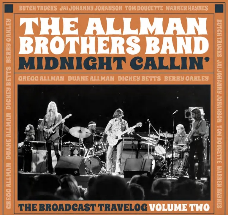 Album artwork for Midnight Callin’ : The Broadcast Travelog Volume Two by The Allman Brothers Band