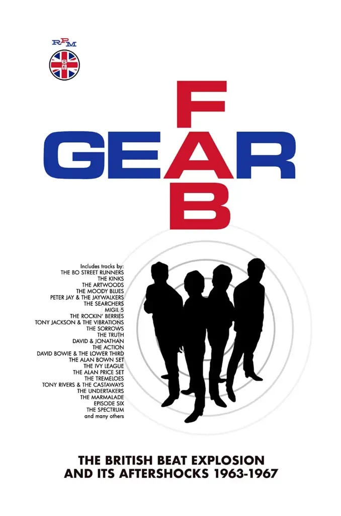 Album artwork for Fab Gear - The British Beat Explosion and It's Aftershocks 1963 - 1967 by Various