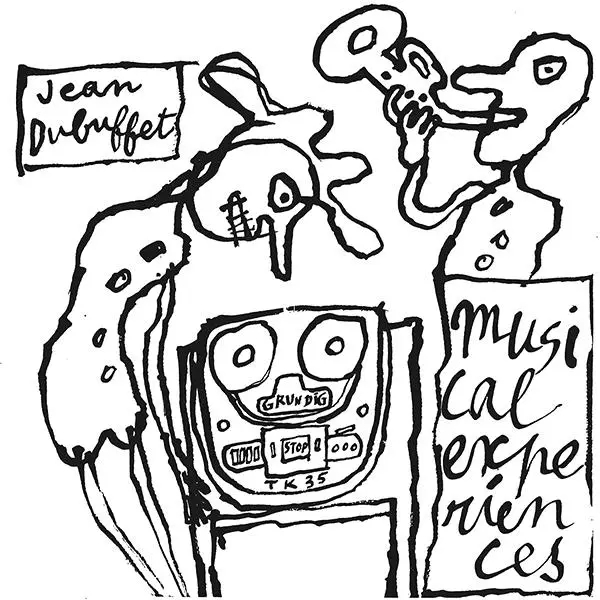 Album artwork for Expériences Musicales De Jean Dubuffet by Jean Dubuffet