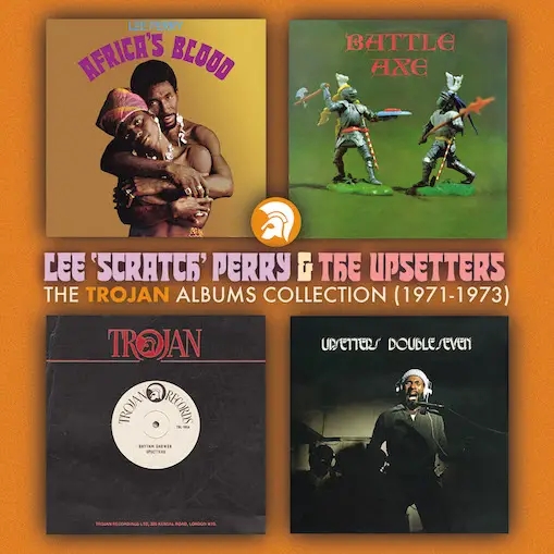 Album artwork for The Trojan Albums Collection, 1971 to 1973 by Lee Perry and The Upsetters