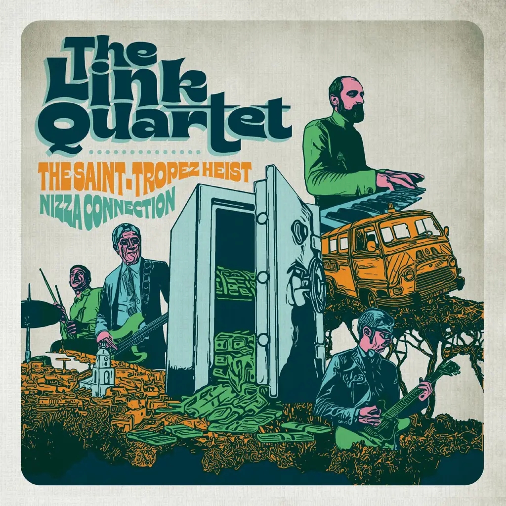 Album artwork for The Saint-Tropez Heist / Nizza Connection by The Link Quartet