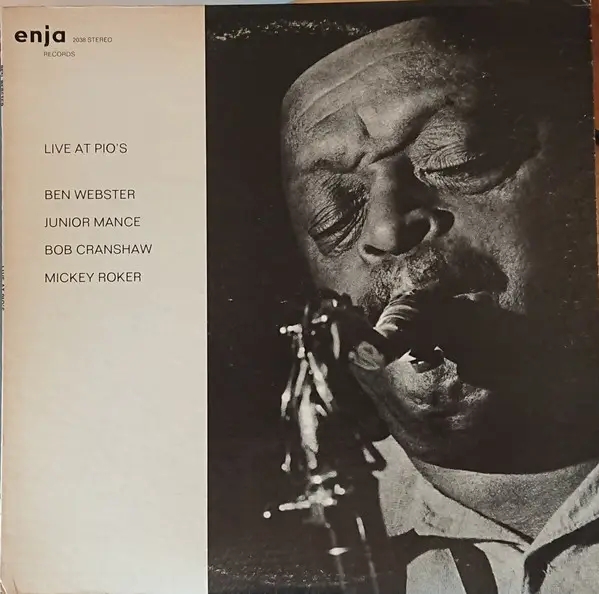 Album artwork for Live At Pio's by Ben Webster