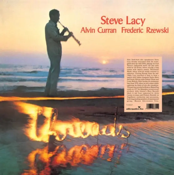 Album artwork for Threads by Steve Lacy / Alvin Curran / Frederic Rzewski