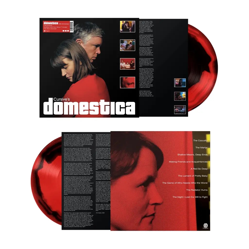 Album artwork for Album artwork for Cursive's Domestica by Cursive by Cursive's Domestica - Cursive