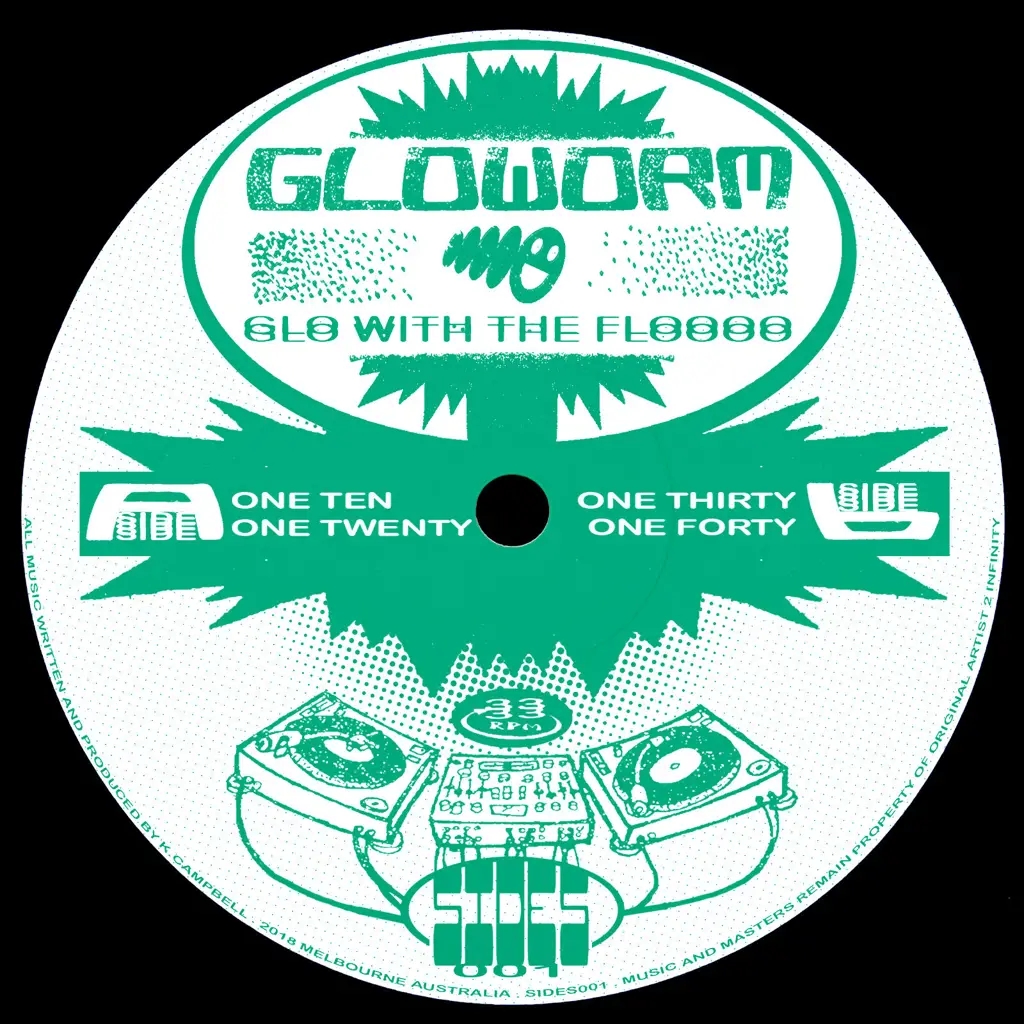 Album artwork for Glo With The Floooo by Gloworrm (aka Roza Terenzi)