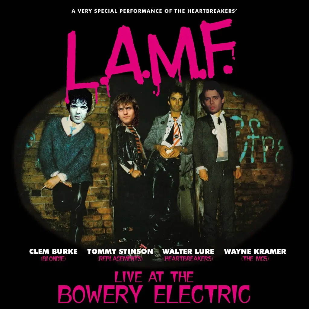 Album artwork for LAMF - Live At The Bowery Electric by Lure, Burke, Stinson and Kramer