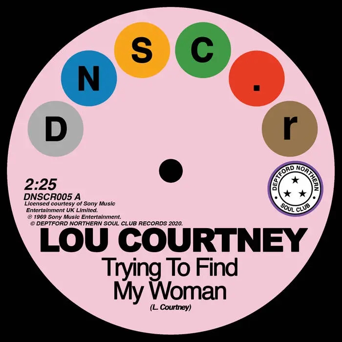 Album artwork for Trying To Find My Woman / Give it Up by Lou Courtney / Lee Dorsey 