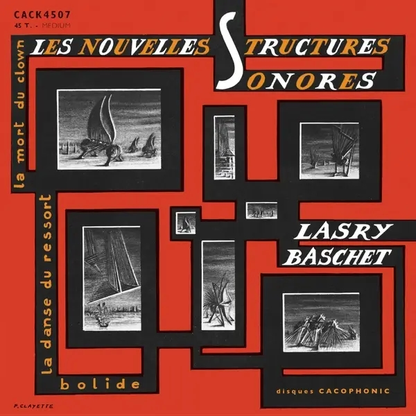 Album artwork for Les Nouvelles Structures Sonores by Lasry-Baschet