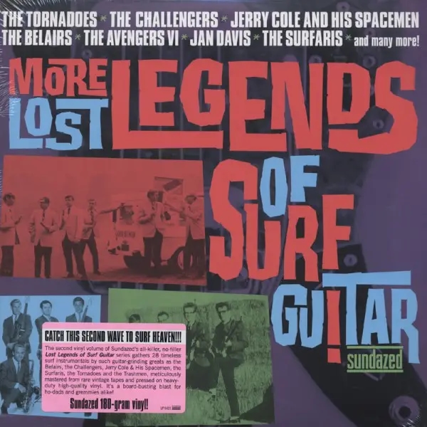 Album artwork for More Lost Legends Of Surf Guitar by Various Artists