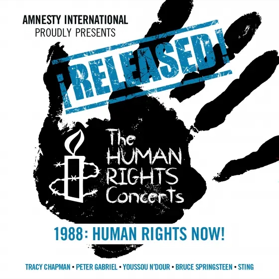 Album artwork for Released! The Human Rights Concerts 1988: Human Rights Now by Various