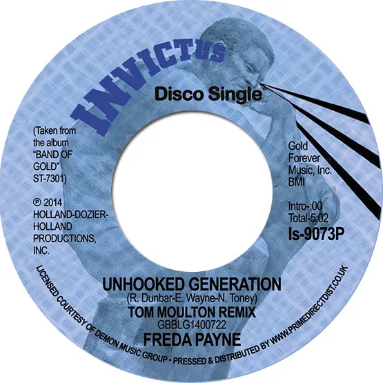 Album artwork for Unhooked Generation - Tom Moulton Remix/Original by Freda Payne