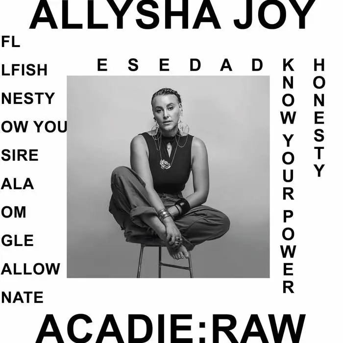 Album artwork for Acadie : Raw by Allysha Joy