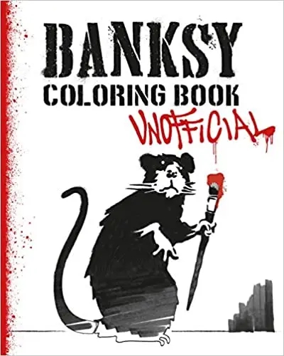 Album artwork for Banksy Coloring Book: Unofficial by Magnus Frederiksen