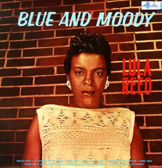 Album artwork for Blue and Moody by Lula Reed