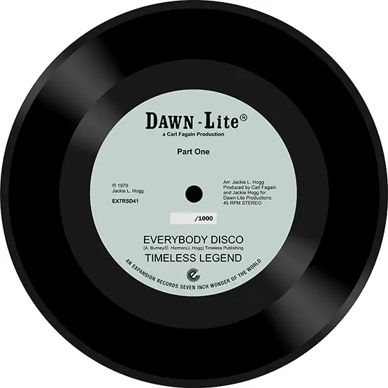 Album artwork for Everybody Disco - Parts 1 and 2 by Timeless Legend