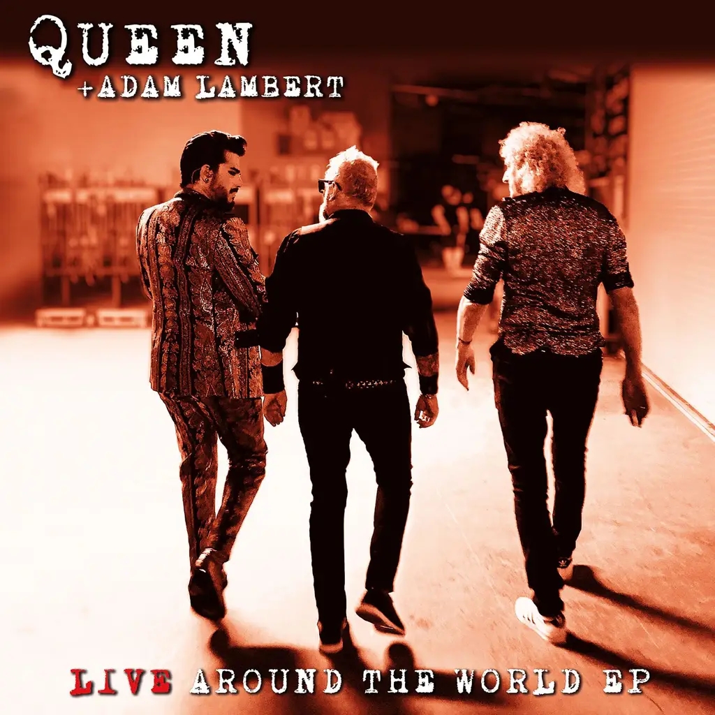 Album artwork for Live Around The World EP by Queen and Adam Lambert