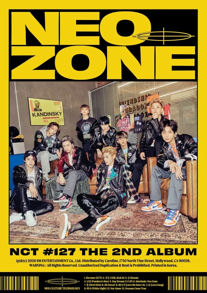 Album artwork for The 2nd Album 'NCT #127 Neo Zone' by NCT 127