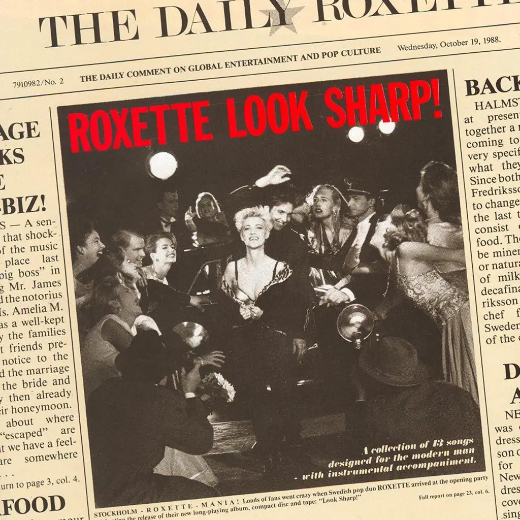 Album artwork for Look Sharp! by Roxette