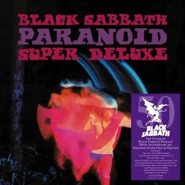 Album artwork for Paranoid (50th Anniversary Edition) by Black Sabbath