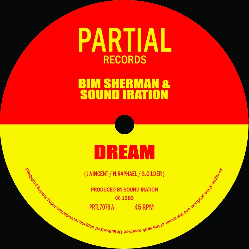 Album artwork for Dream by Bim Sherman and Sound Iration