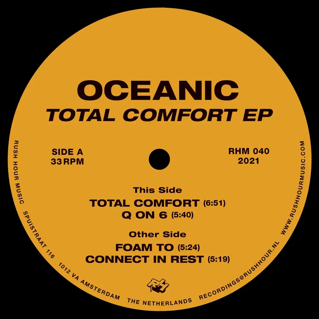 Album artwork for Total Comfort by Oceanic