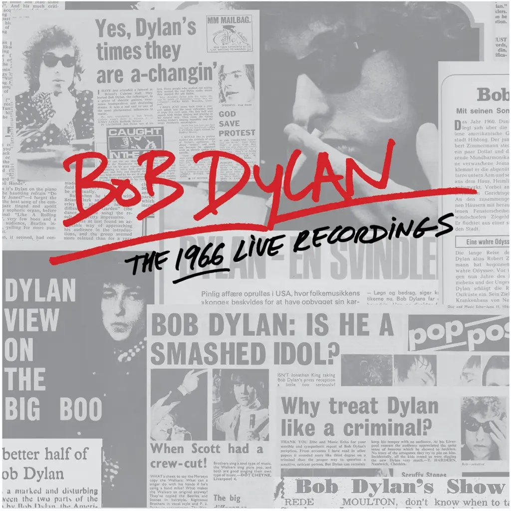 Album artwork for The 1966 Live Recordings by Bob Dylan