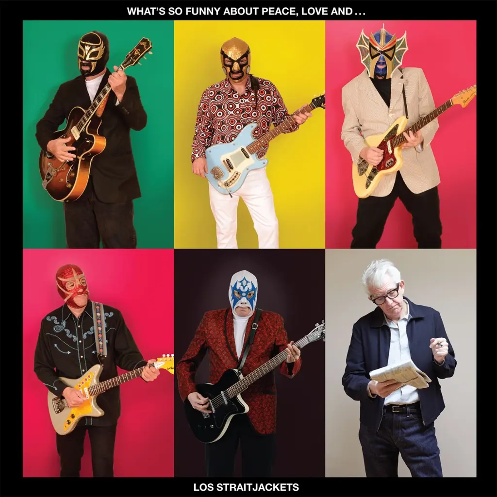 Album artwork for What's So Funny About Peace Love And Los Straitjackets by Los Straitjackets