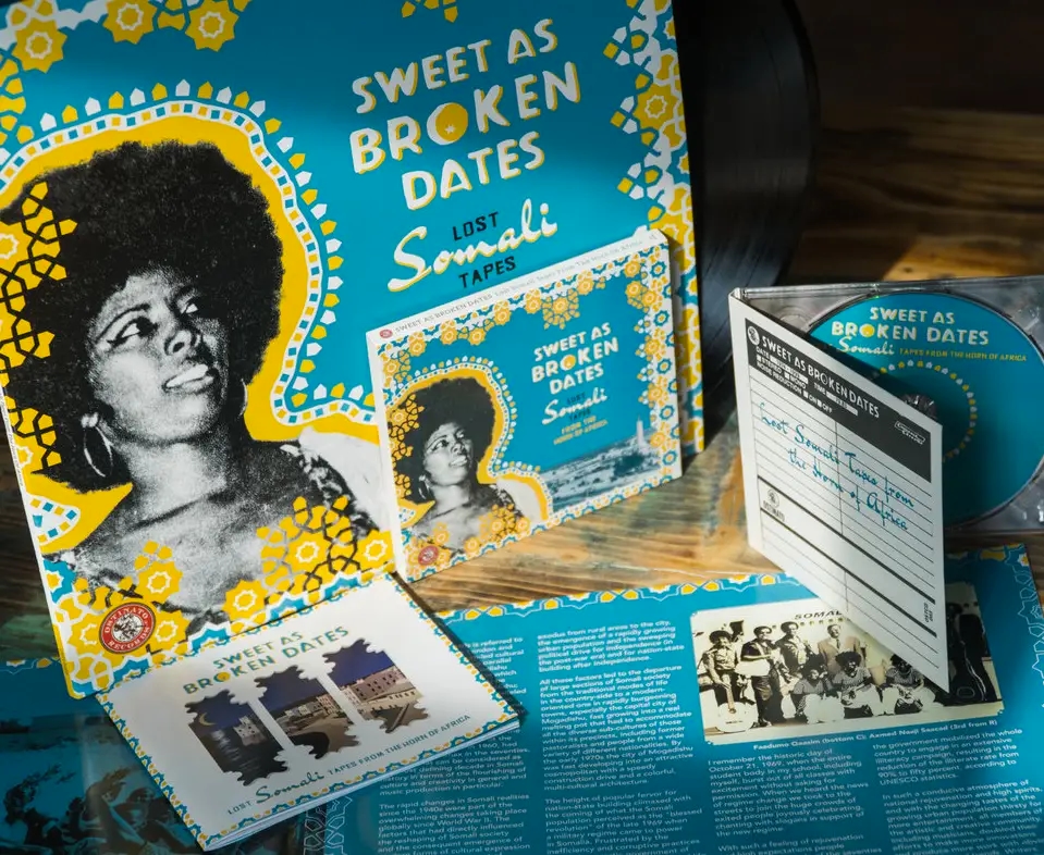 Album artwork for Album artwork for Sweet As Broken Dates: Lost Somali Tapes from the Horn of Africa by Various Artists by Sweet As Broken Dates: Lost Somali Tapes from the Horn of Africa - Various Artists