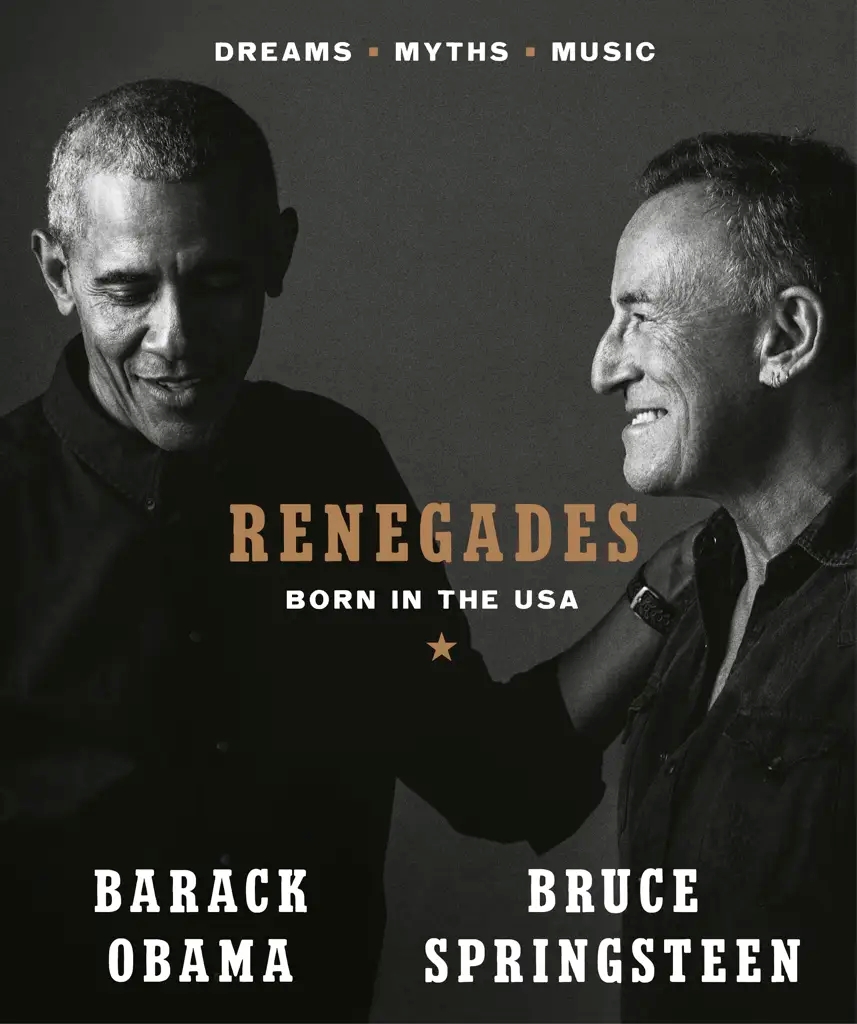 Album artwork for Renegades: Born In The USA by Barack Obama and Bruce Springsteen