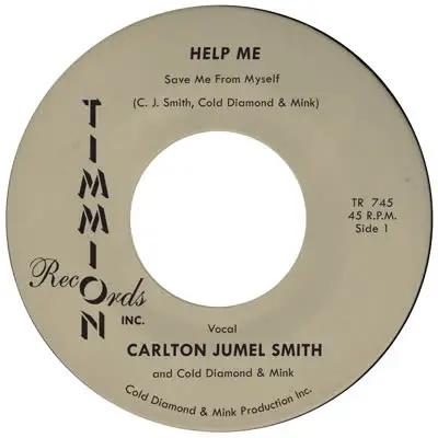 Album artwork for Help Me (Save Me From Myself) by Carlton Jumel Smith and Cold Diamond and Mink