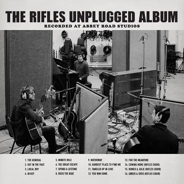 Album artwork for The Rifles Unplugged Album: Recorded at Abbey Road Studios by The Rifles