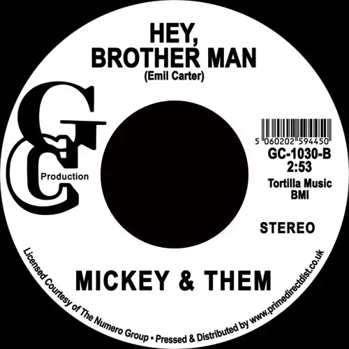 Album artwork for U.F.O. / Hey, Brother Man by Mickey and Them