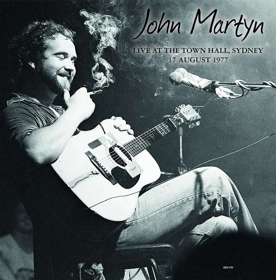 Album artwork for Live at the Town Hall, Sydney August 17, 1977 ABC-FM by John Martyn